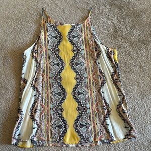 Verse Alecto Halter Sleeveless Top - size large Multicolor